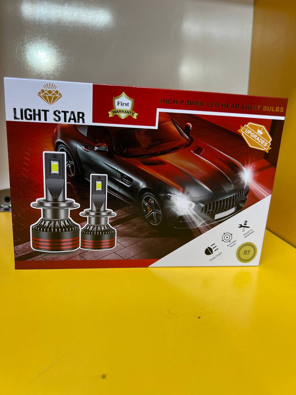 هدلایت لایت استار m10 پایه h7