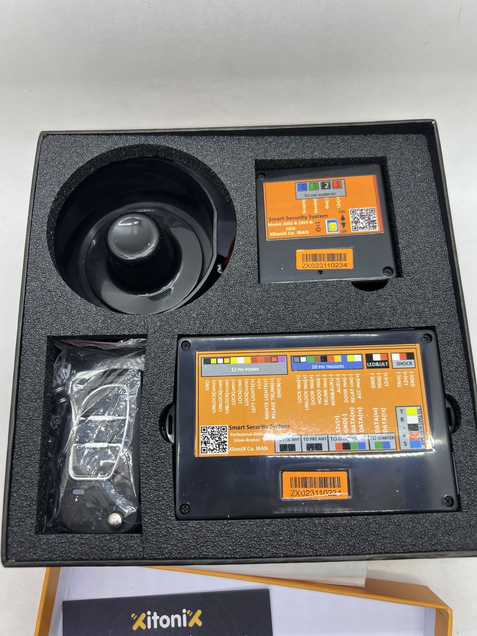 دزدگیر ردیاب زیتونیکس مدل ZX02 (طلایی)